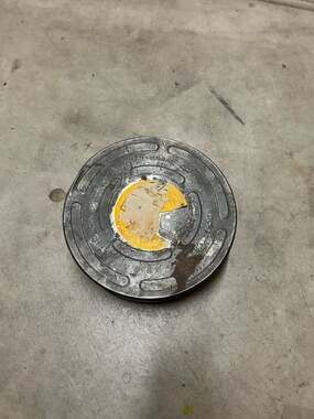 Vintage Eastman Kodak 35mm Metal Motion Picture Film Canister Can